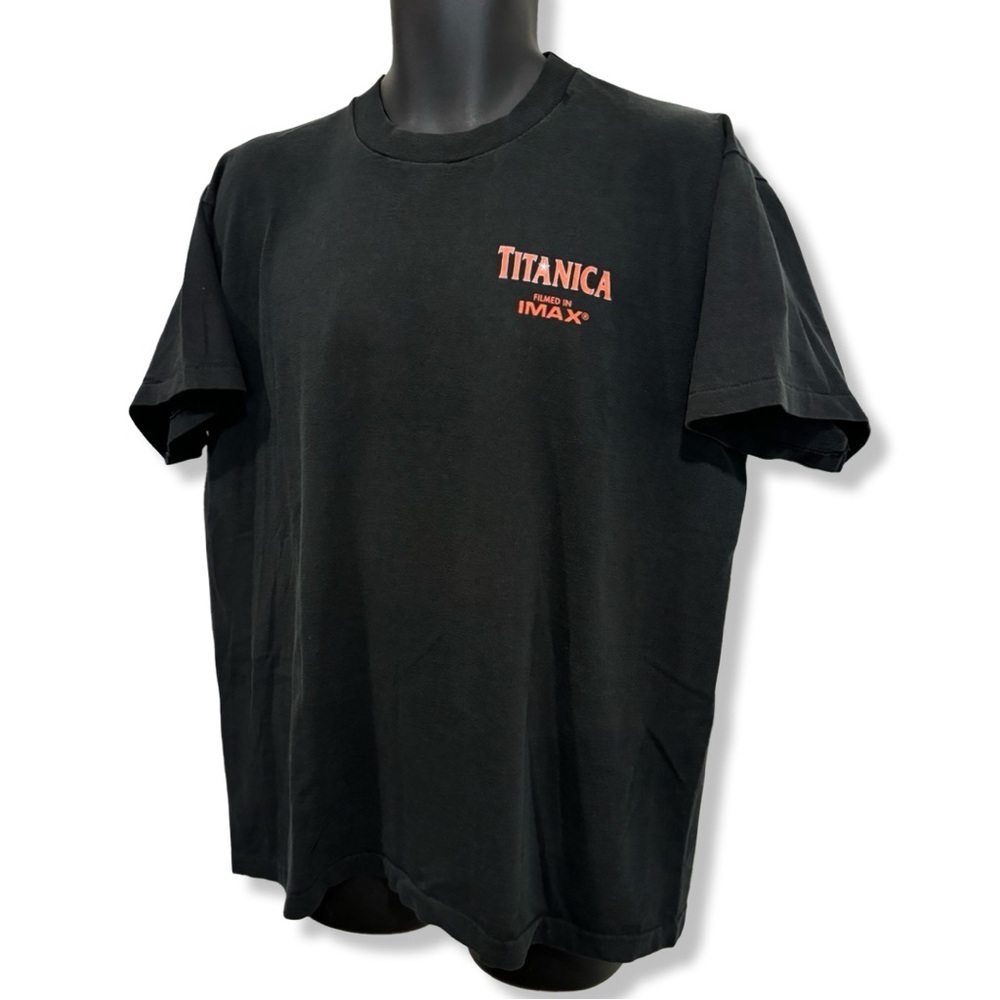 Vintage 1992 Titanica IMAX Titanic Documentary Promo T-Shirt
